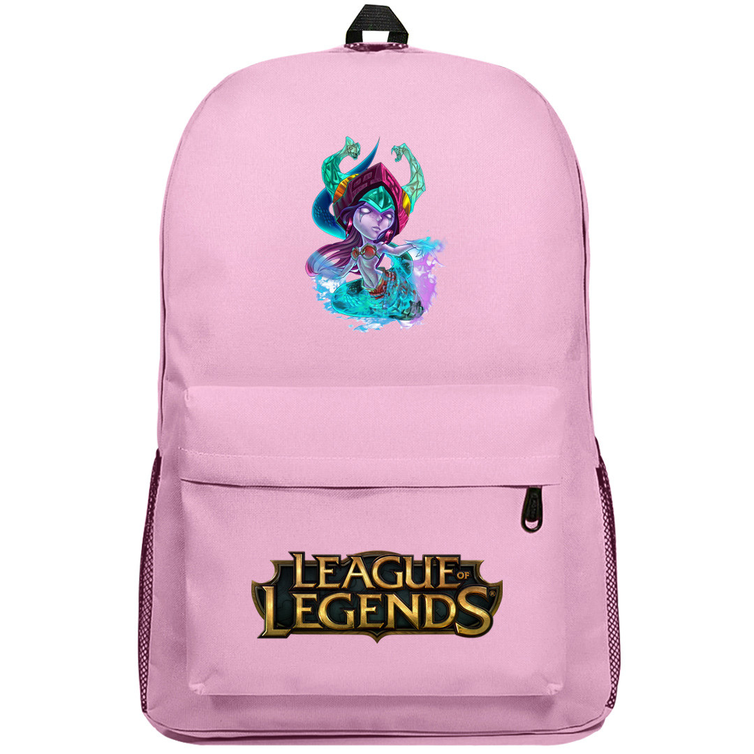 League of Legends Cassiopeia Backpack SuperPack - Cassiopeia Portrait Cartoon Art