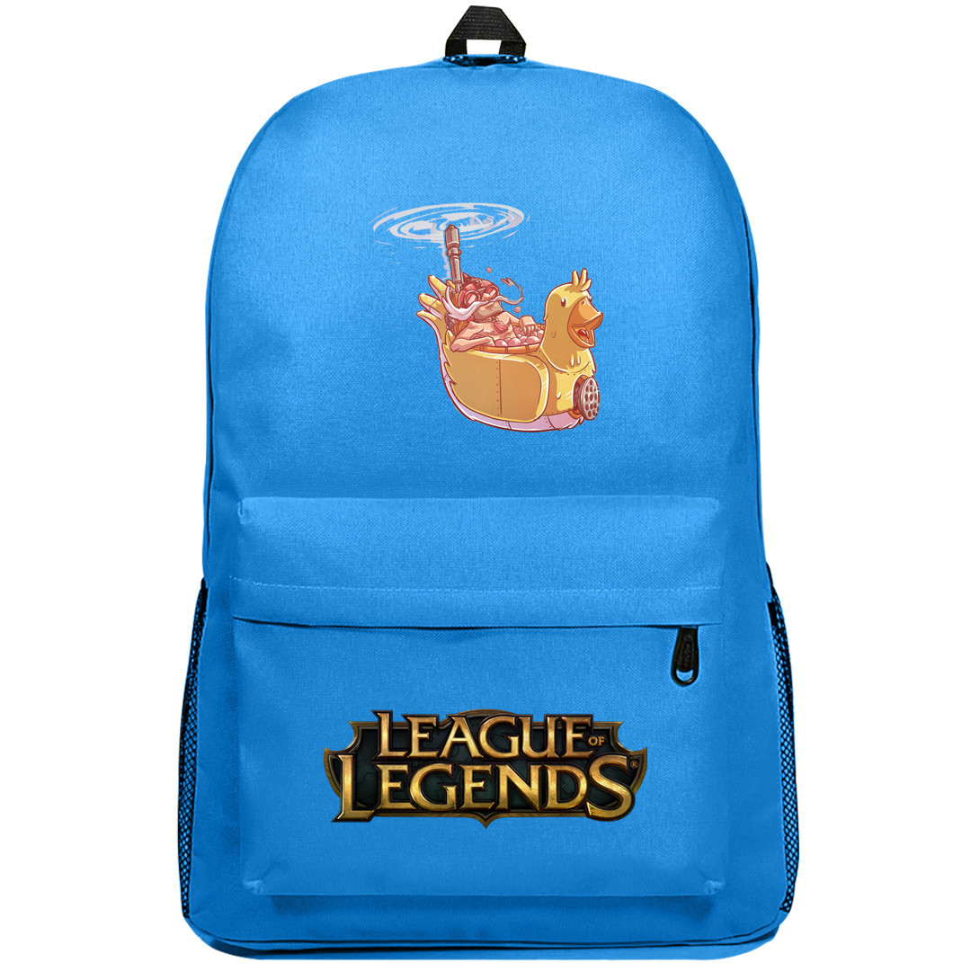 League of Legends Corki Backpack SuperPack - Corki Fun Cartoon Art