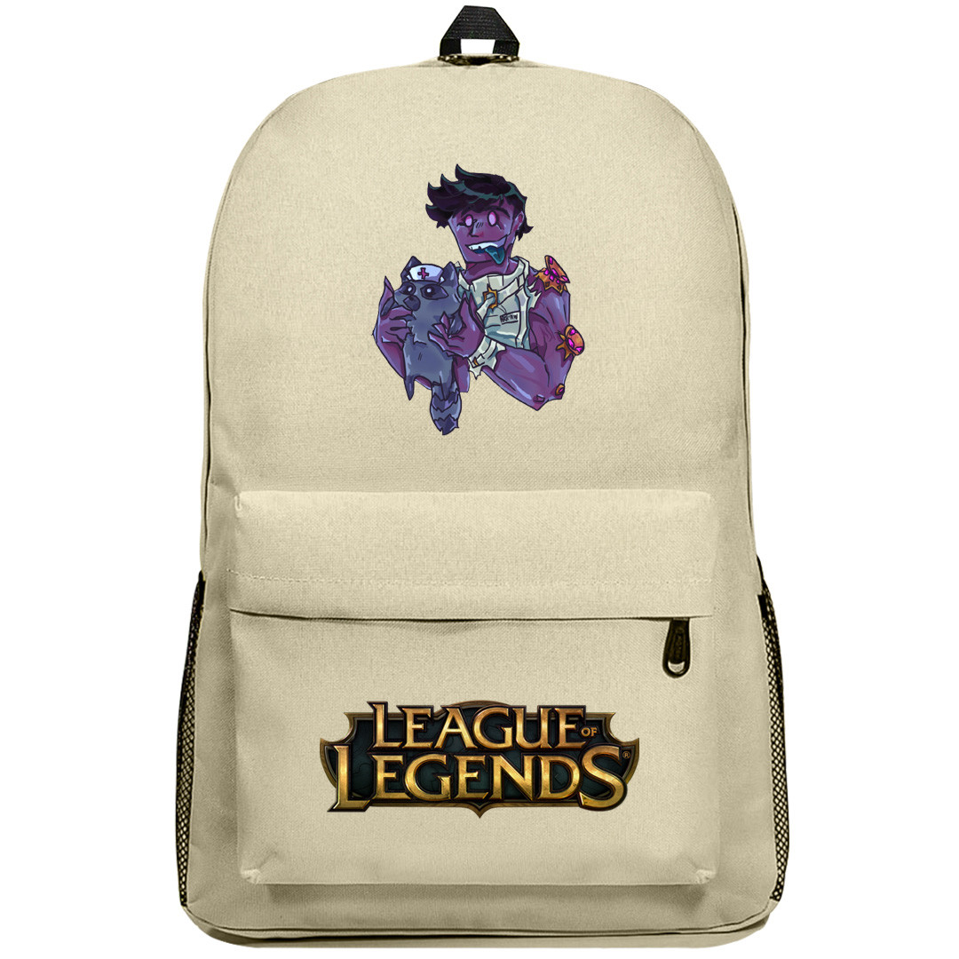 League of Legends Dr. Mundo Backpack SuperPack - Dr. Mundo Chibi Art