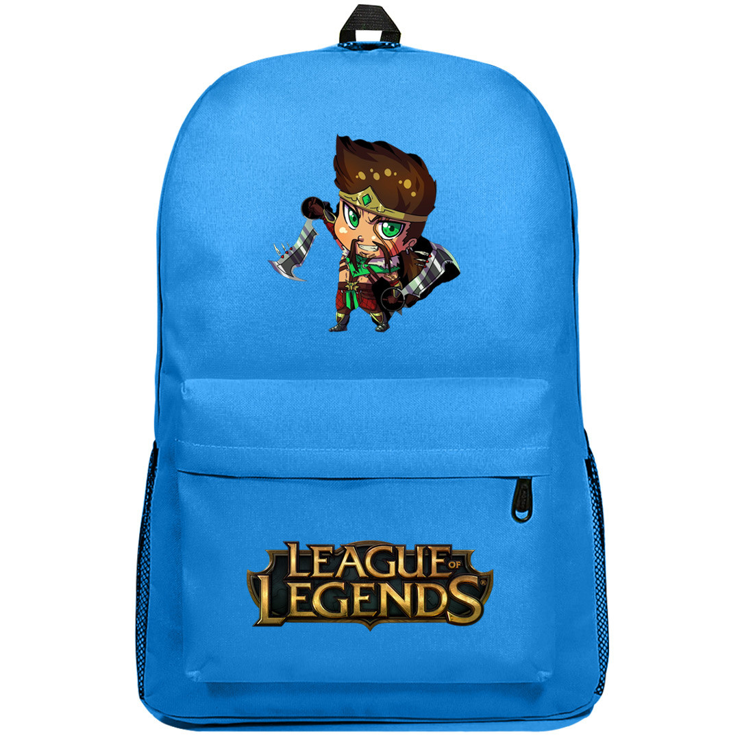 League of Legends Draven Backpack SuperPack - Draven Chibi Art