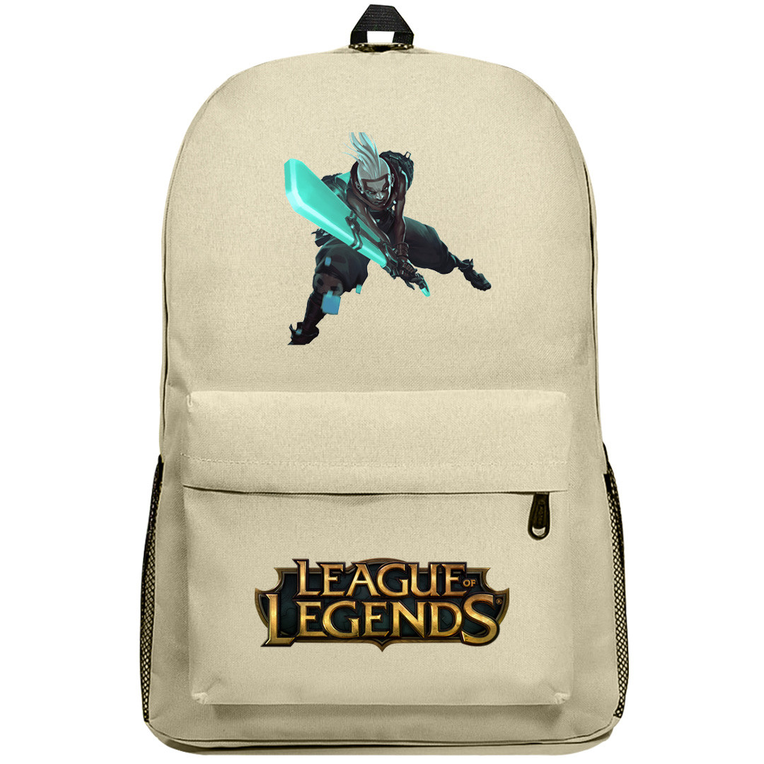 League of Legends Ekko Backpack SuperPack - Ekko Portrait Cartoon Art