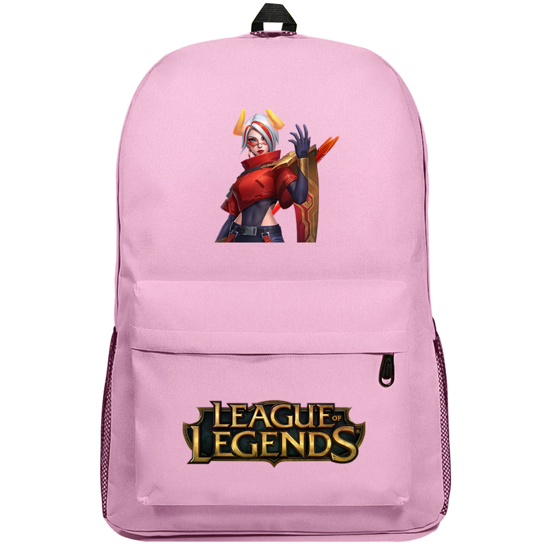 League of Legends Fiora Backpack SuperPack - Fiora On The Squad Artwork