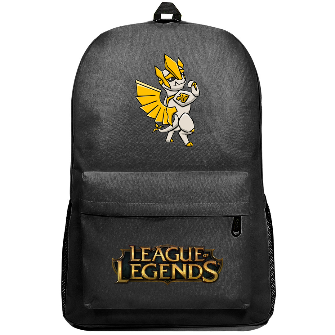 League of Legends Galio Backpack SuperPack - Galio Side Posture Chibi Art