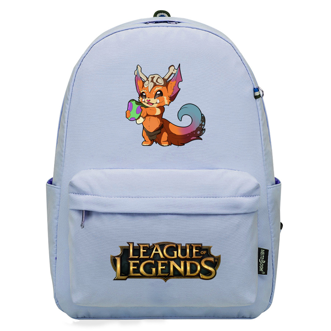 League of Legends Gnar Backpack SuperPack - Gnar Cute With A Teemo Mushroom