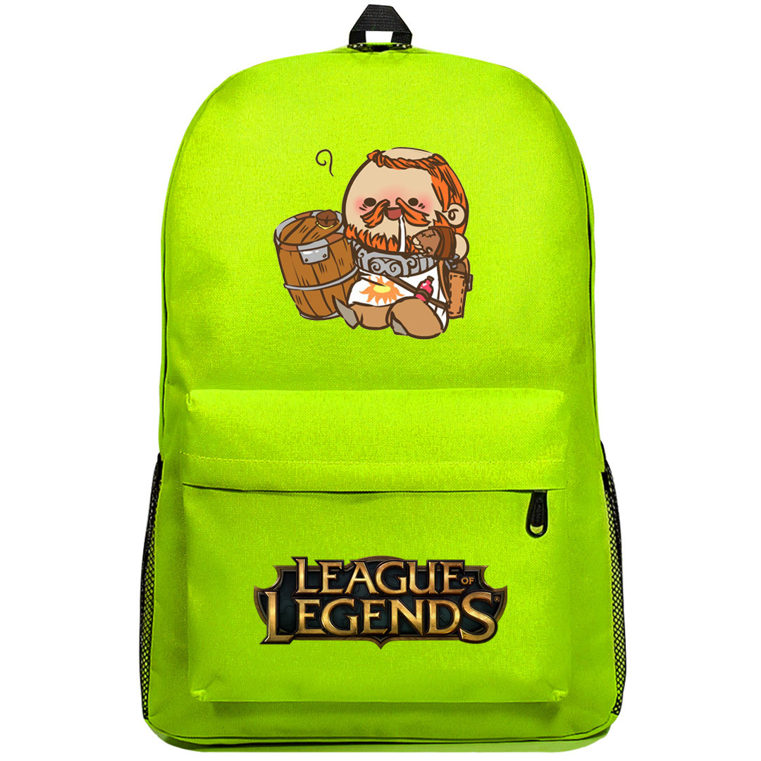 League of Legends Gragas Backpack SuperPack - Gragas Cute Chibi Art