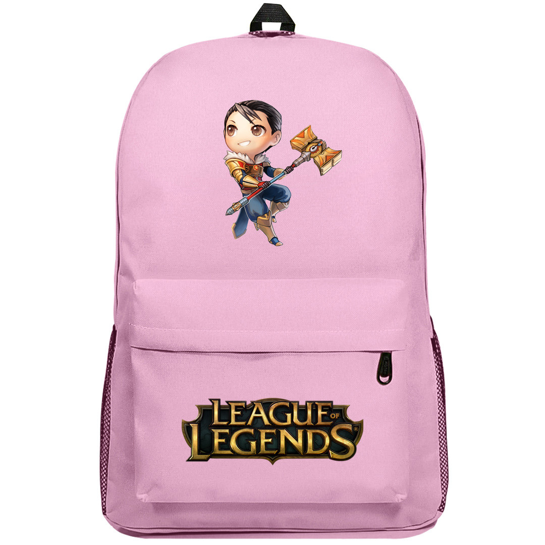 League of Legends Jayce Backpack SuperPack - Jayce?s Hammer Chibi Art