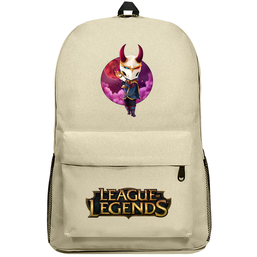 League of Legends Jhin Backpack SuperPack - Jhin Blood Moon Chibi Art