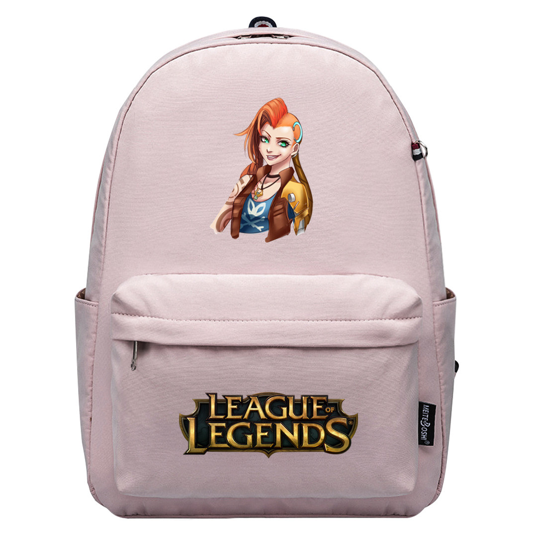 League of Legends Jhin Backpack SuperPack - Jinx Odyssey with Cute Simle