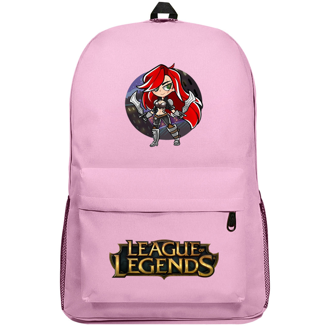 League of Legends Katarina Backpack SuperPack - Katarina Cartoon Art