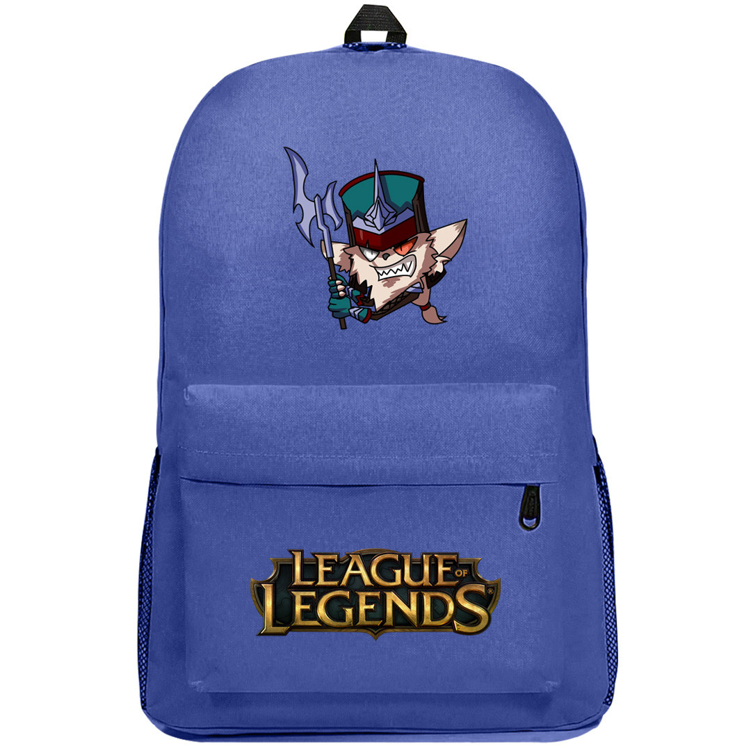 League of Legends Kled Backpack SuperPack - Kled Angry Cartoon Art