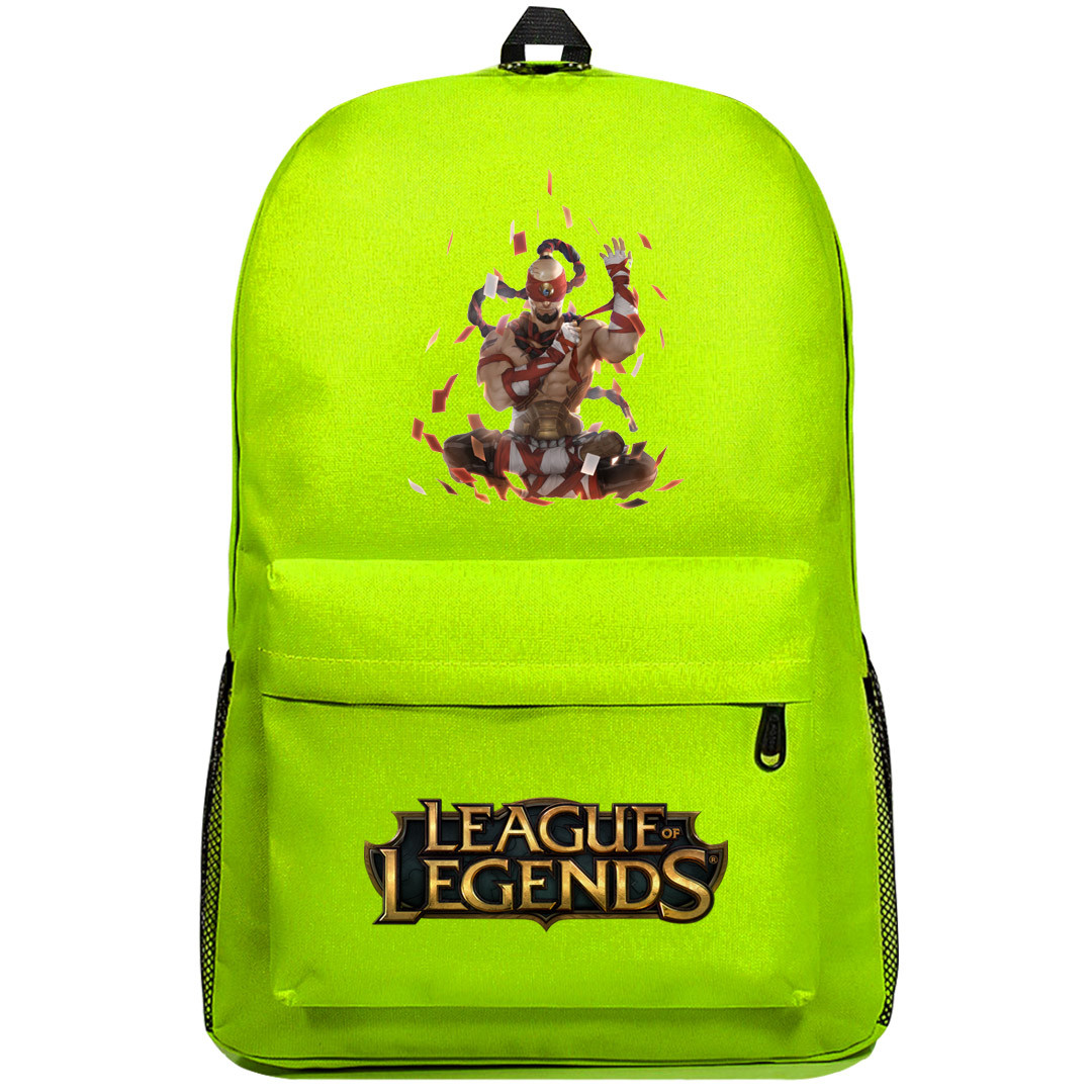 League of Legends Lee Sin Backpack SuperPack - Lee Sin Sitting Artwork