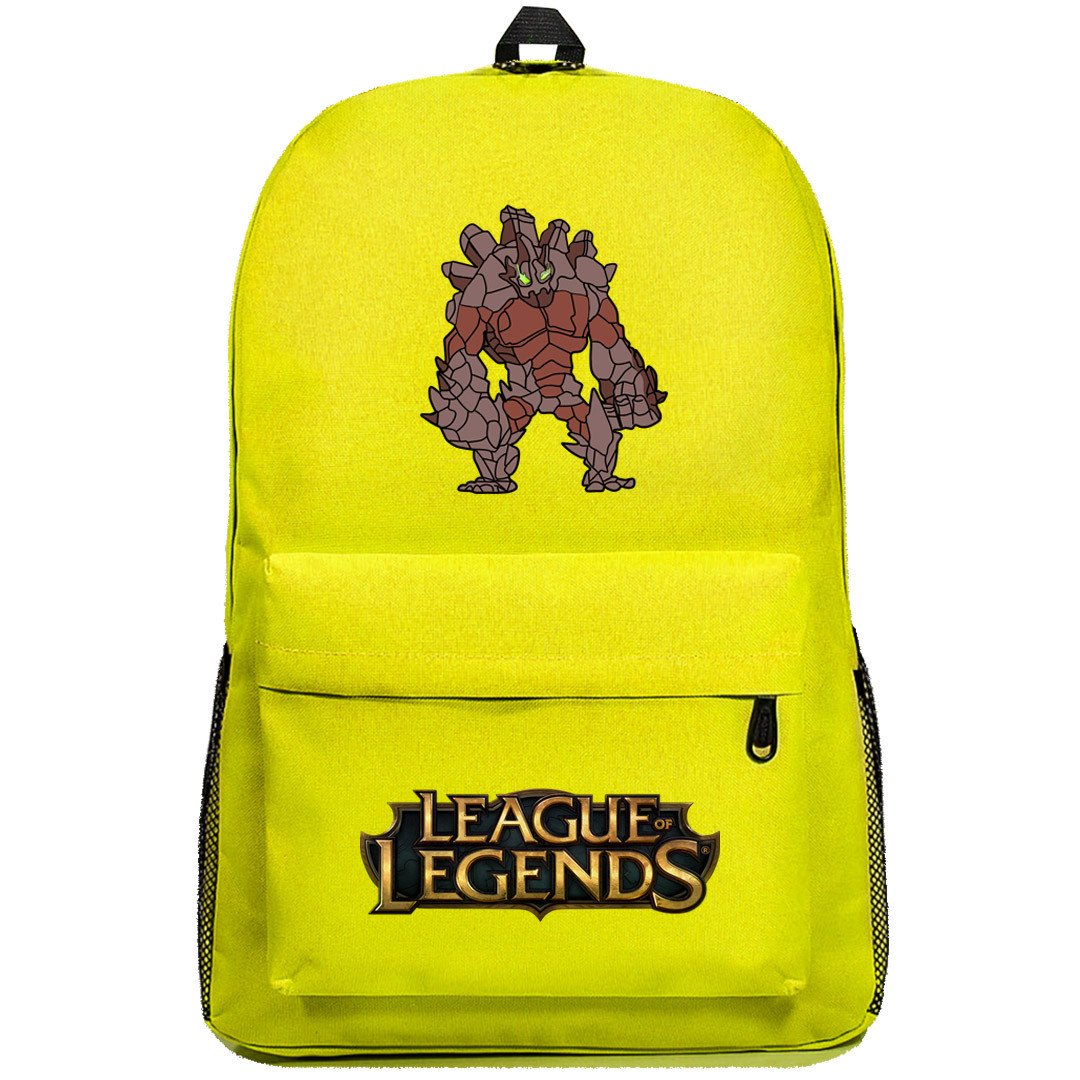 League of Legends Malphite Backpack SuperPack - Malphite Cartoon Art