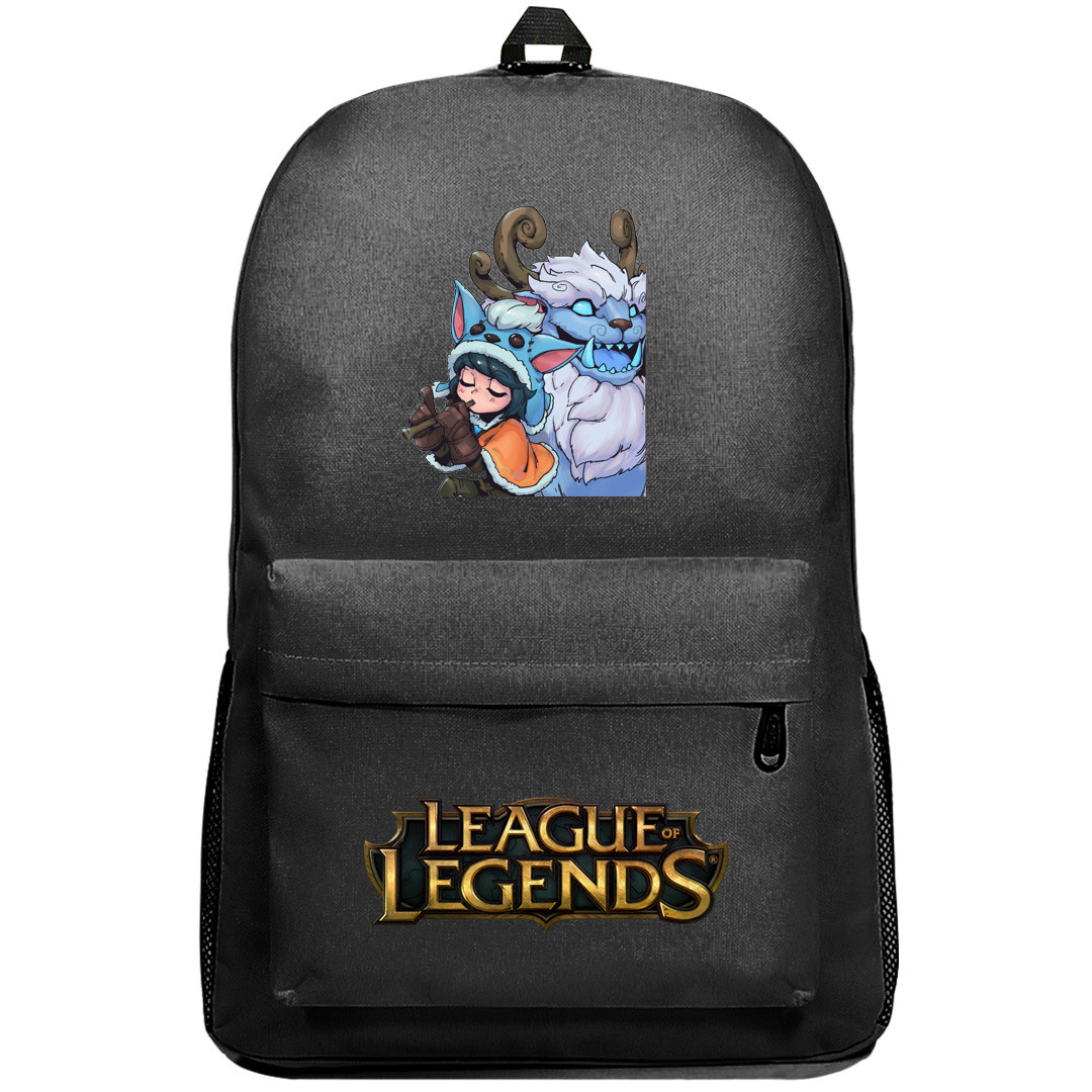 League of Legends Nunu & Willump Backpack SuperPack - Nunu & Willump Portrait Cartoon Art