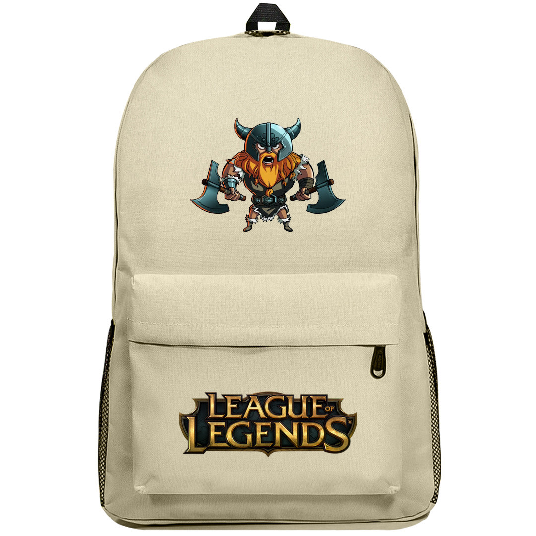 League of Legends Olaf Backpack SuperPack - Olaf Holding Axes