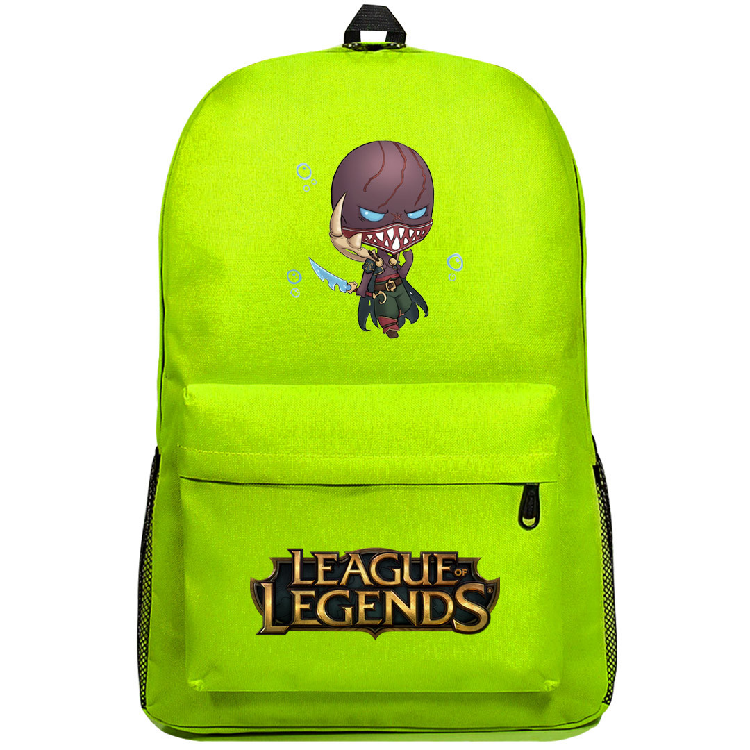 League of Legends Pyke Backpack SuperPack - Pyke Big Head and Sword