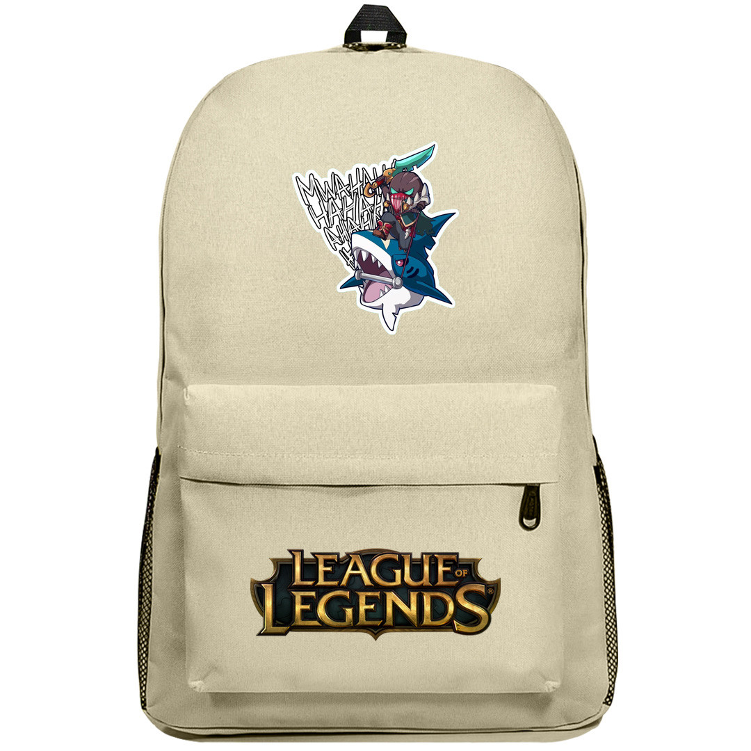 League of Legends Pyke Backpack SuperPack - Pyke with Shark Characters