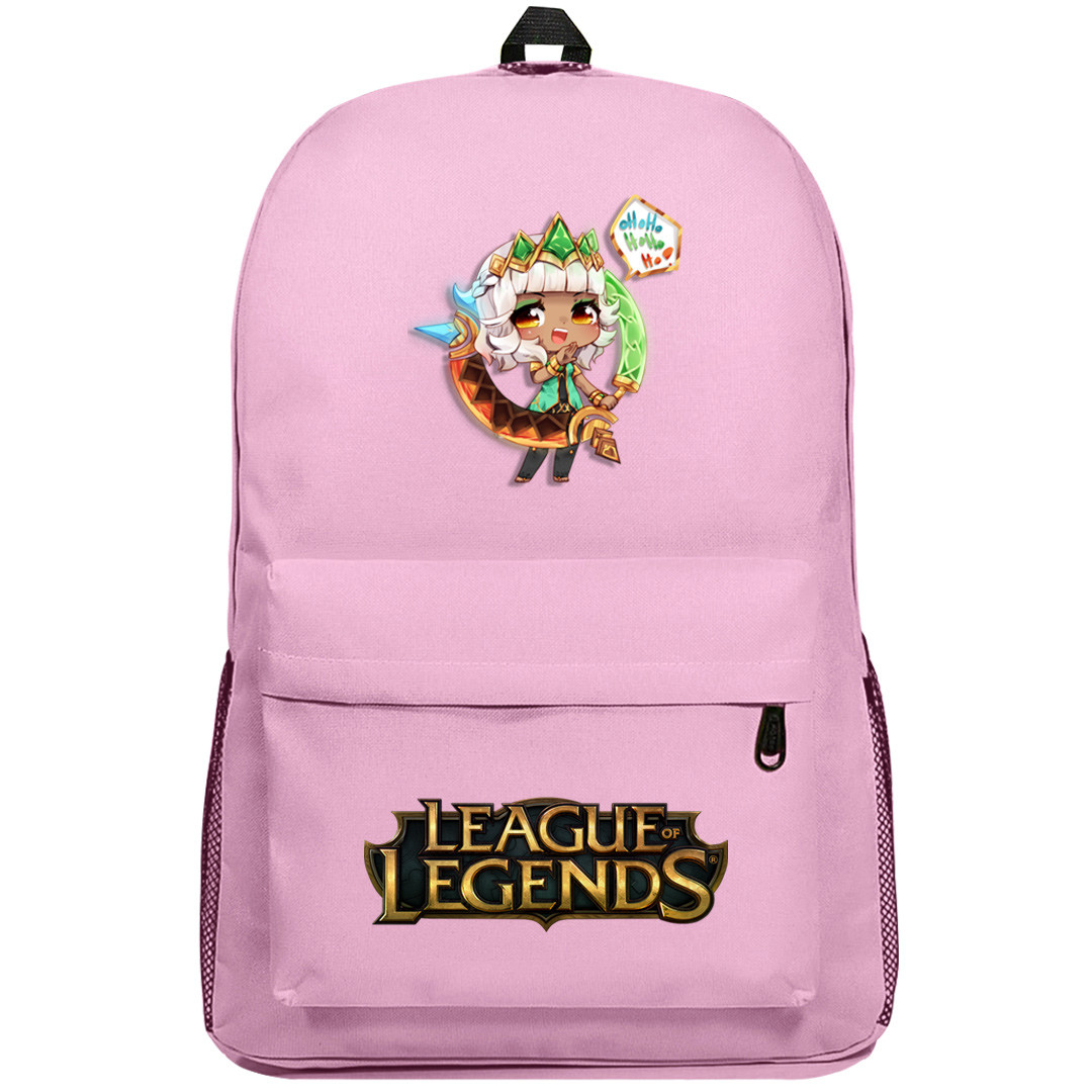League of Legends Qiyana Backpack SuperPack - Qiyana Ojou-Sama Chibi Art