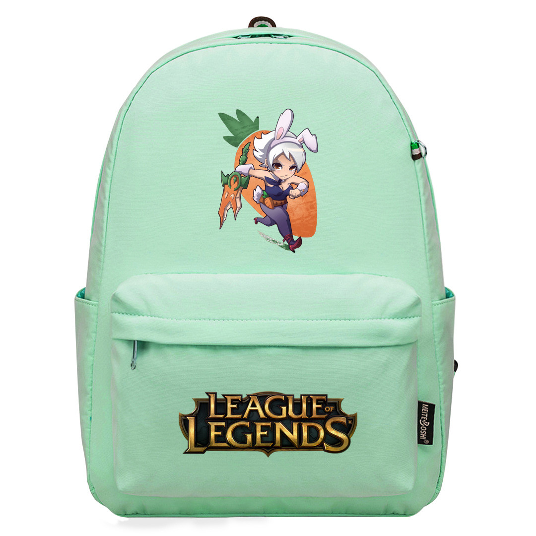 League of Legends Riven Backpack SuperPack - Riven Carrot Running with Sword