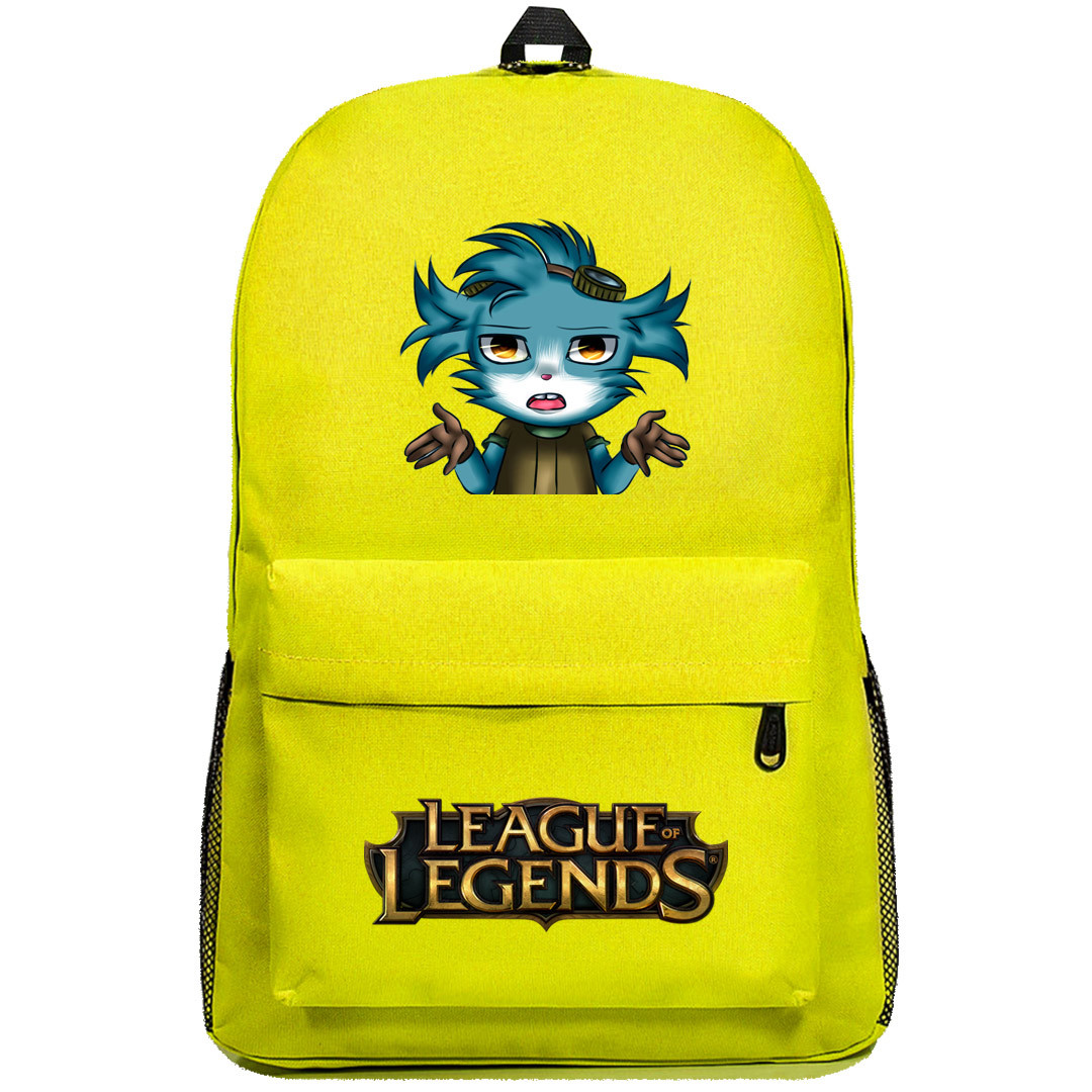 League of Legends Rumble Backpack SuperPack - Rumble Confused Chibi Art