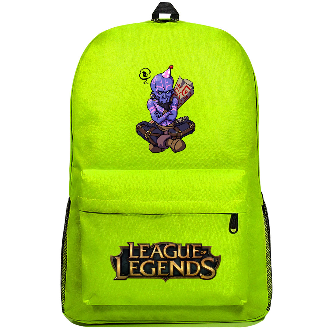 League of Legends Ryze Backpack SuperPack - Ryze Angryman Chibi Art