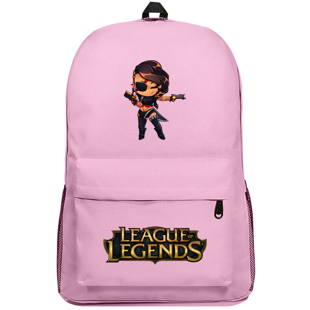 League of Legends Samira Backpack SuperPack - Samira Cute Chibi Art