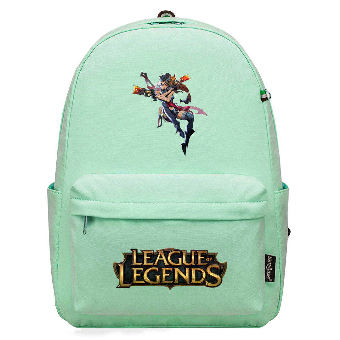 League of Legends Samira Backpack SuperPack - Samira Flying with Guns
