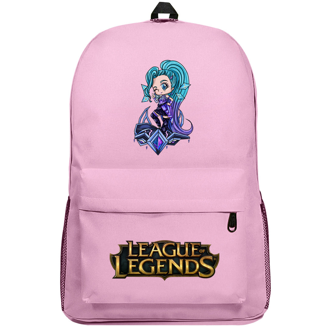 League of Legends Seraphine Backpack SuperPack - Seraphine Side Pose with Long Hair