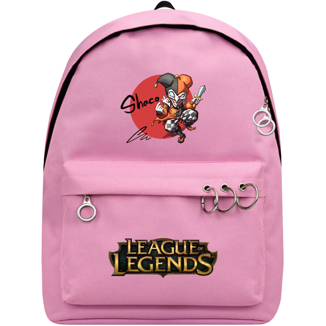 League of Legends Shaco Backpack SuperPack - Shaco Portrait Cartoon Art