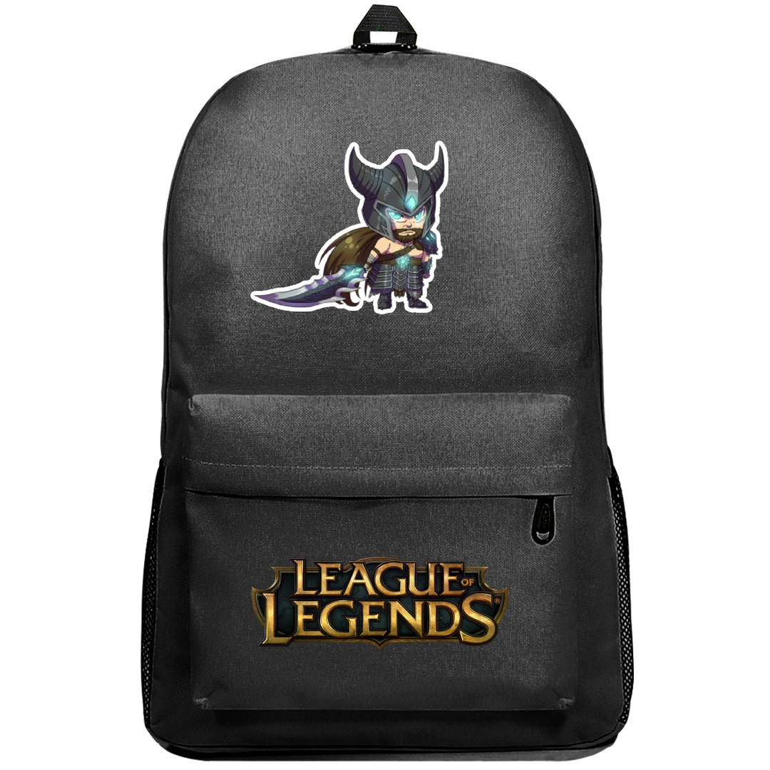 League of Legends Tryndamere Backpack SuperPack - Tryndamere Chibi Art