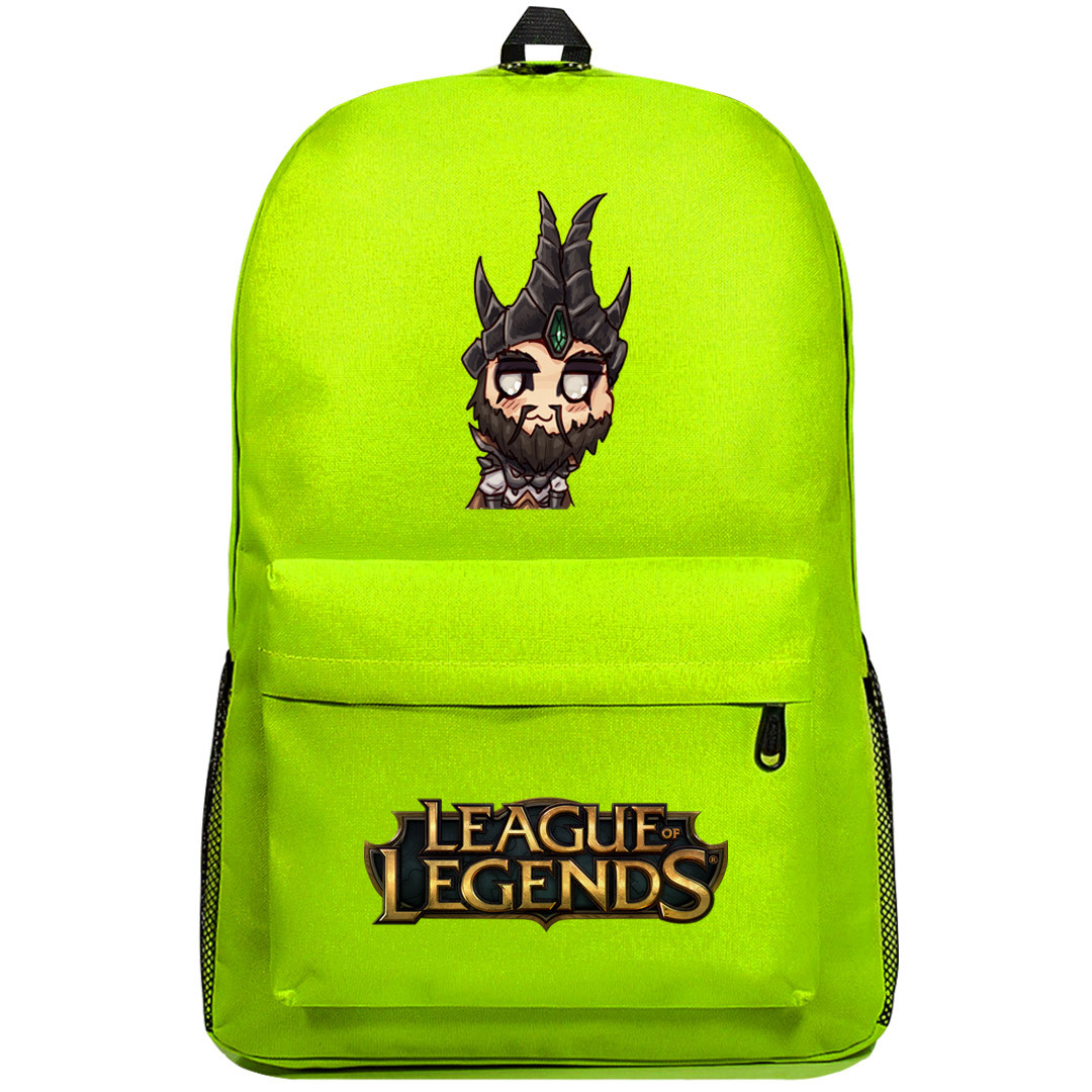 League of Legends Tryndamere Backpack SuperPack - Tryndamere Portrait Cartoon Art