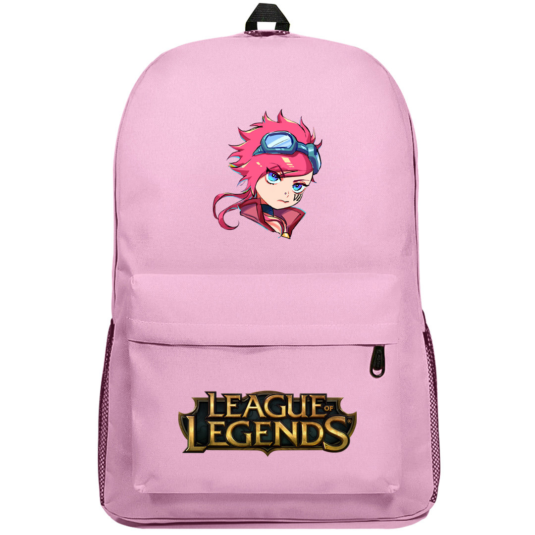 League of Legends VI Backpack SuperPack - VI Cute Potrait Chibi Art