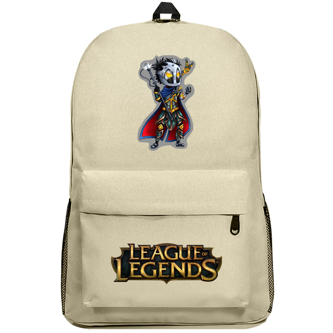 League of Legends Viktor Backpack SuperPack - Viktor Portrait Cartoon Art