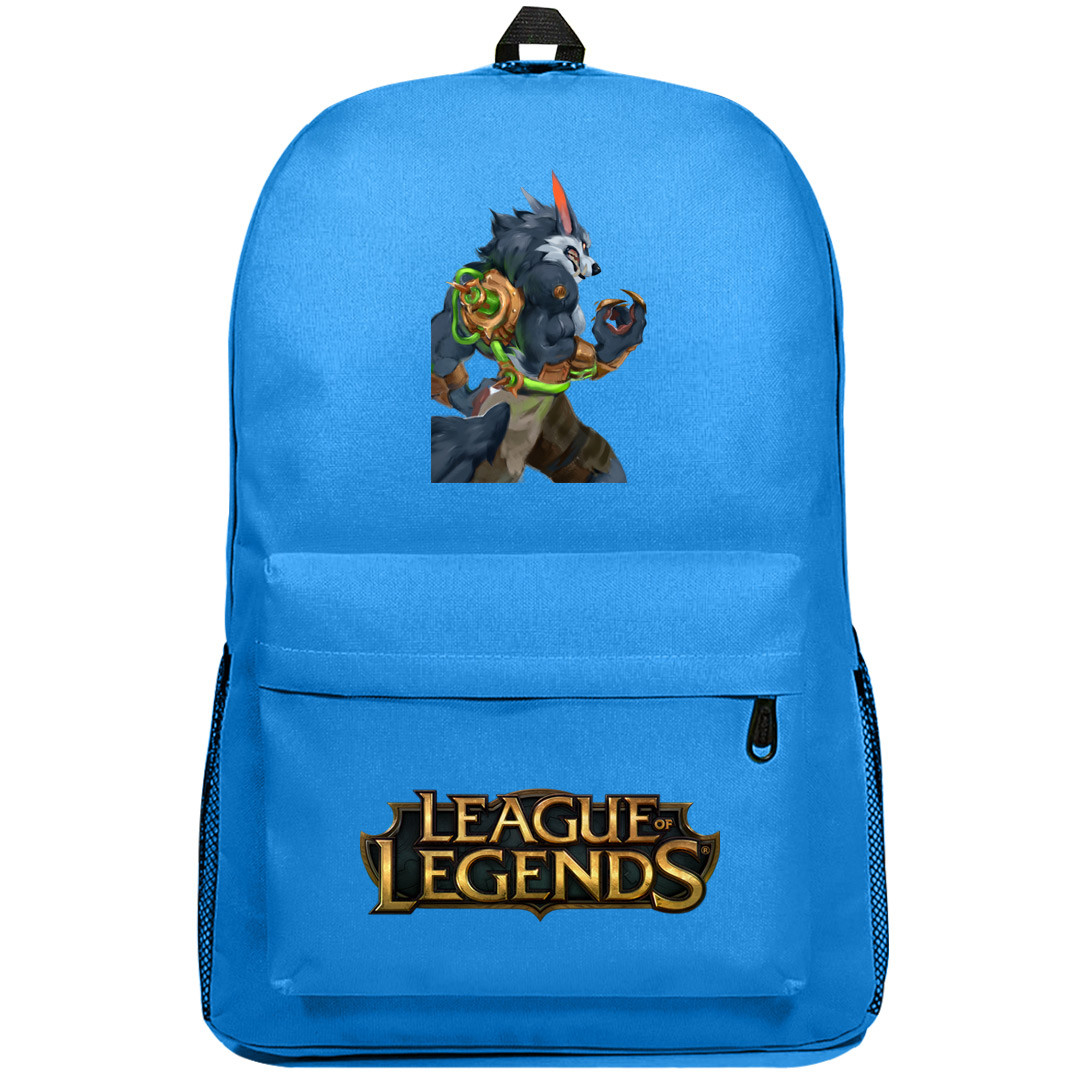 League of Legends Warwick Backpack SuperPack - Warwick Angry Side Pose