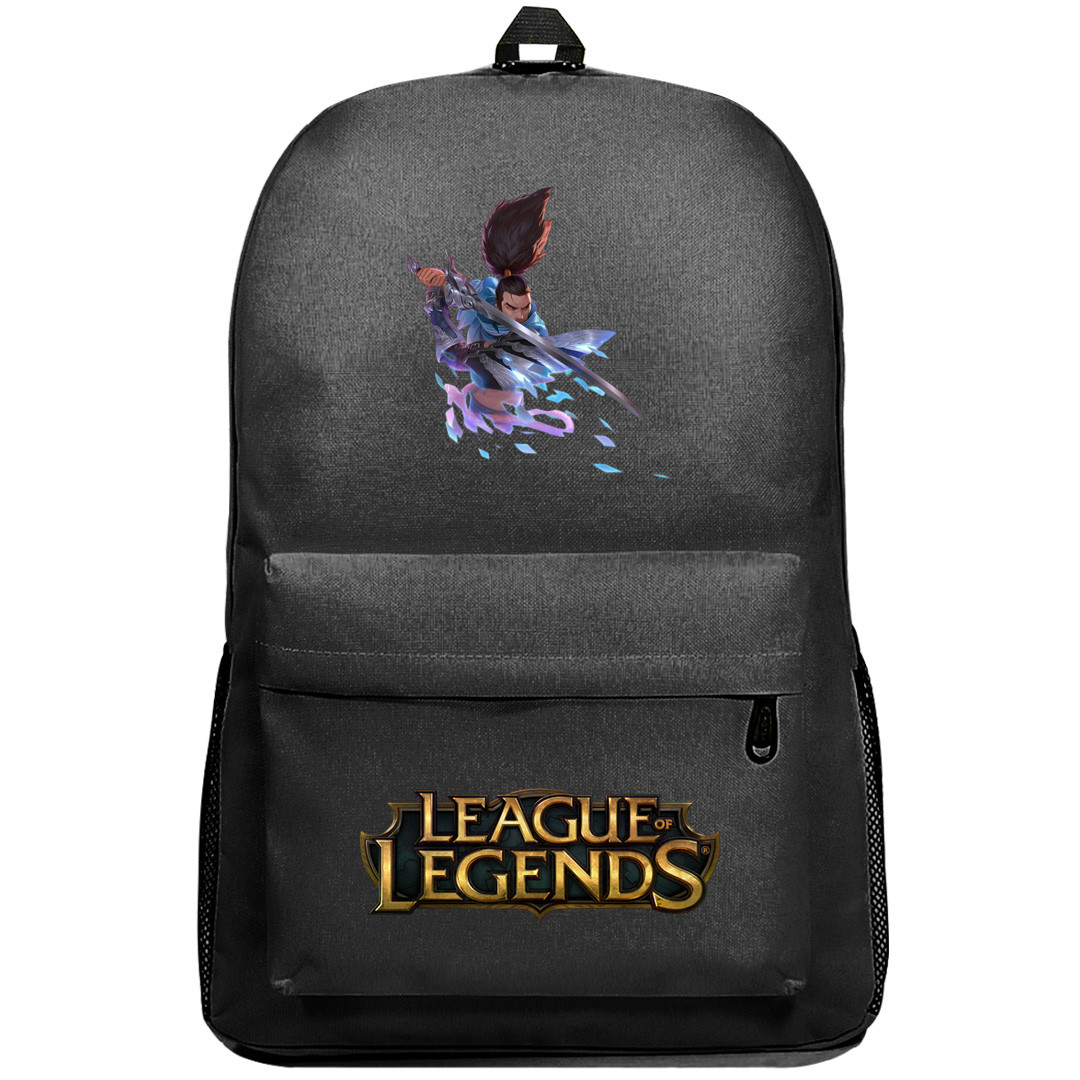 League of Legends Yasuo Backpack SuperPack - Yasuo Fighting Posrure Illustration