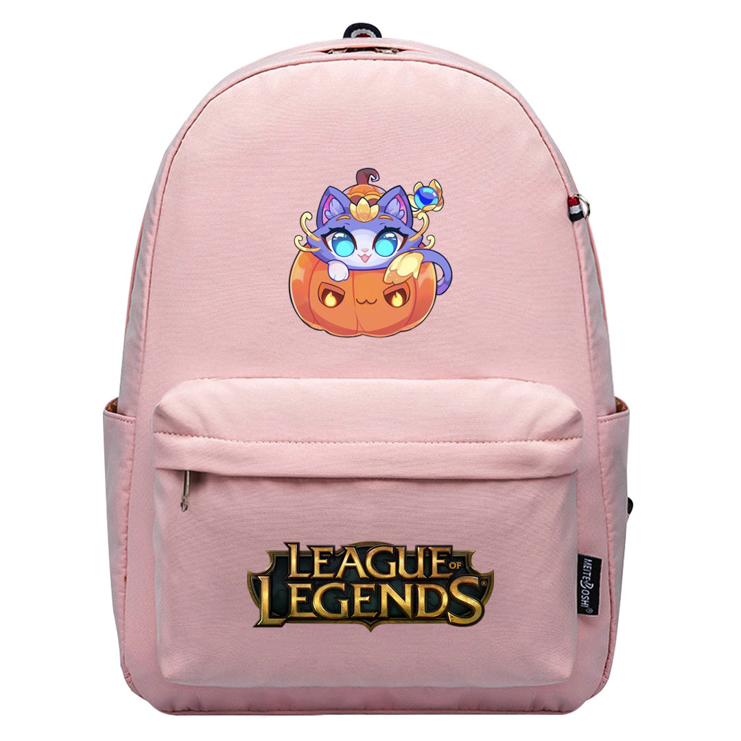 League of Legends Yuumi Backpack SuperPack - Yuumi Pumpkin Chibi Art