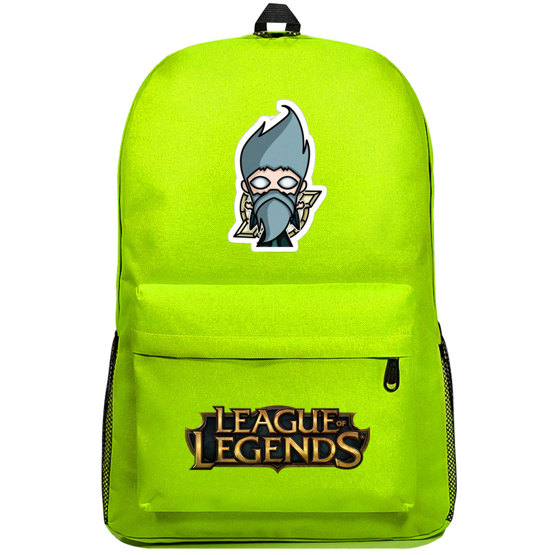 League of Legends Zilean Backpack SuperPack - Zilean Mini Sticker Chibi Art