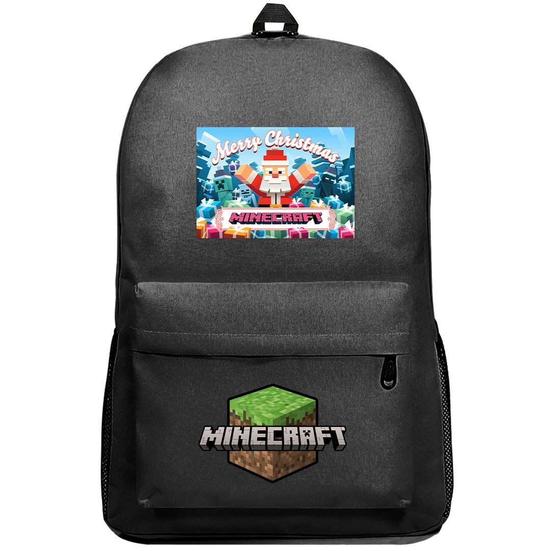 Minecraft Christmas Backpack SuperPack - Merry Christmas Theme Chibi Art Series