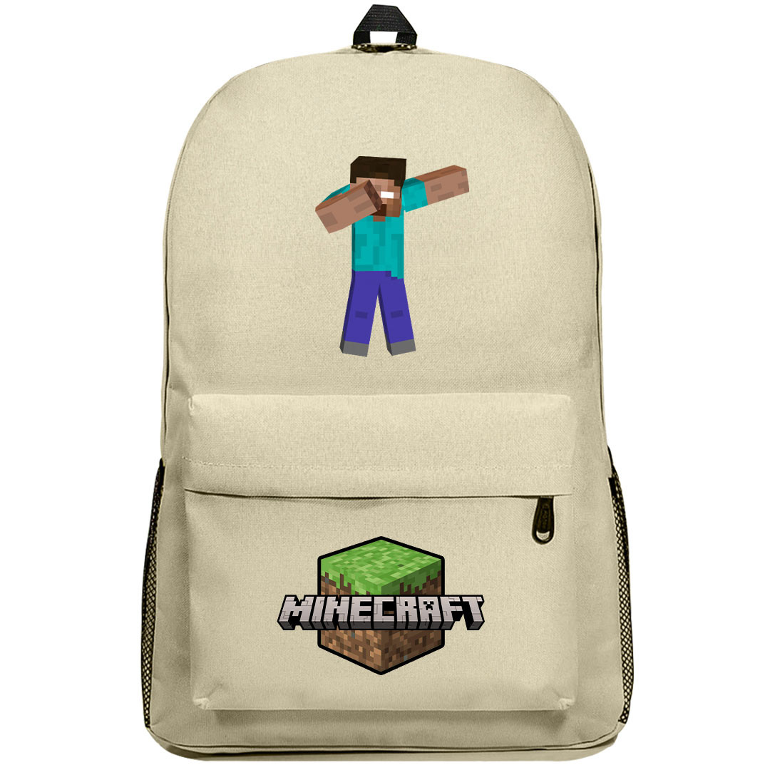 Minecraft Steve Backpack SuperPack - Dabbing Steve Chibi Art Series