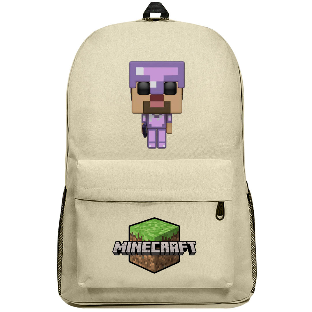 Minecraft Steve Backpack SuperPack - Enchanted Steve Chibi Art Series