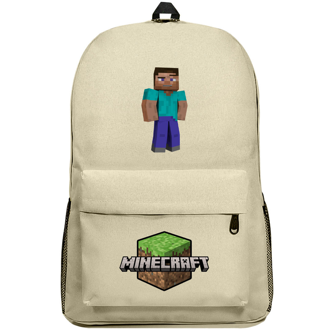 Minecraft Steve Backpack SuperPack - Evil Smile Chibi Art Series