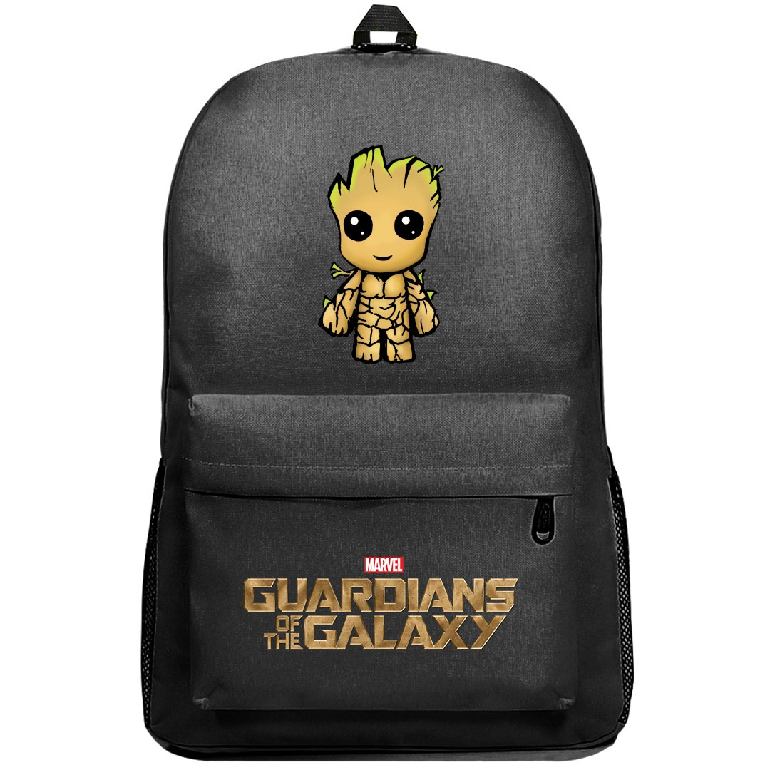 Guardians Of The Galaxy Groot Backpack SuperPack - Baby Groot Cute Chibi Art