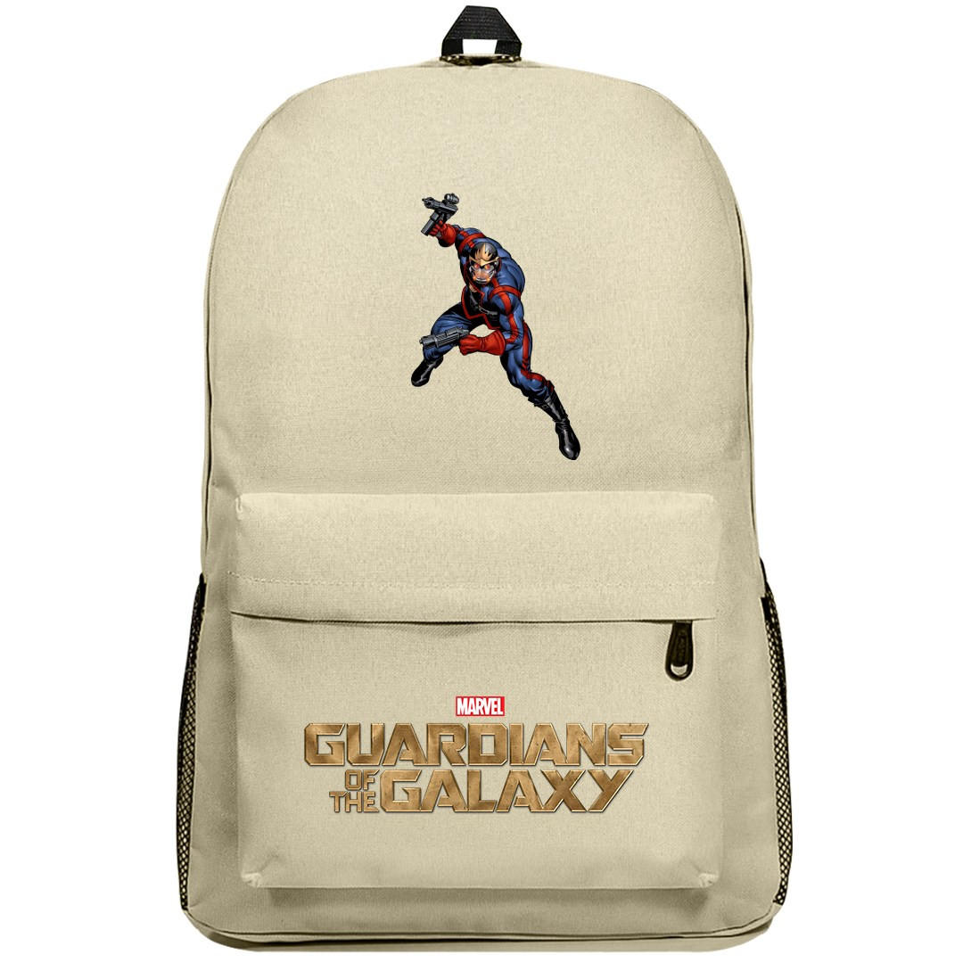 Guardians Of The Galaxy Star Lord Backpack SuperPack - Star Lord Full Gear Comic Art