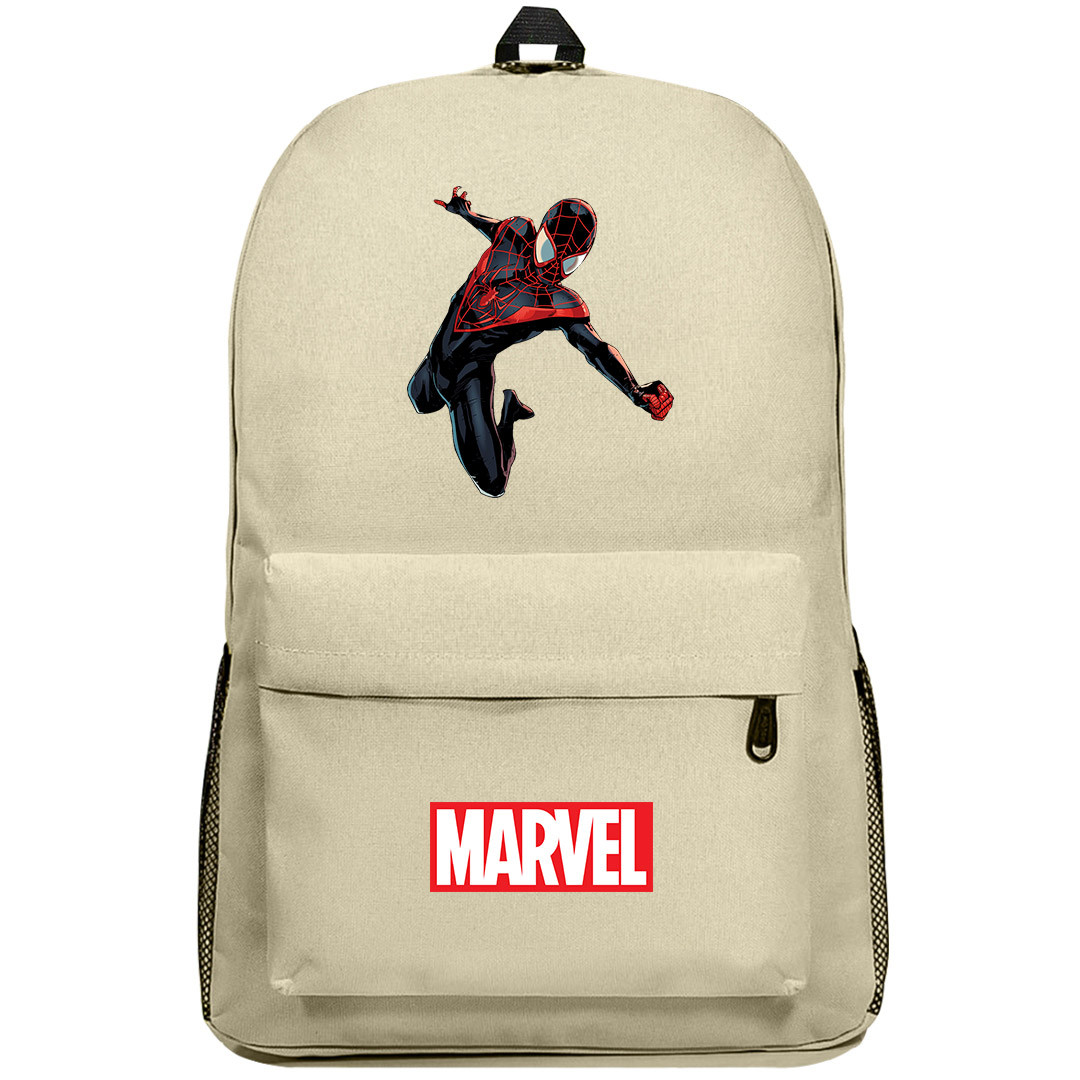 Spider Man Miles Morales Backpack SuperPack - Miles Morales Flying Comic Art