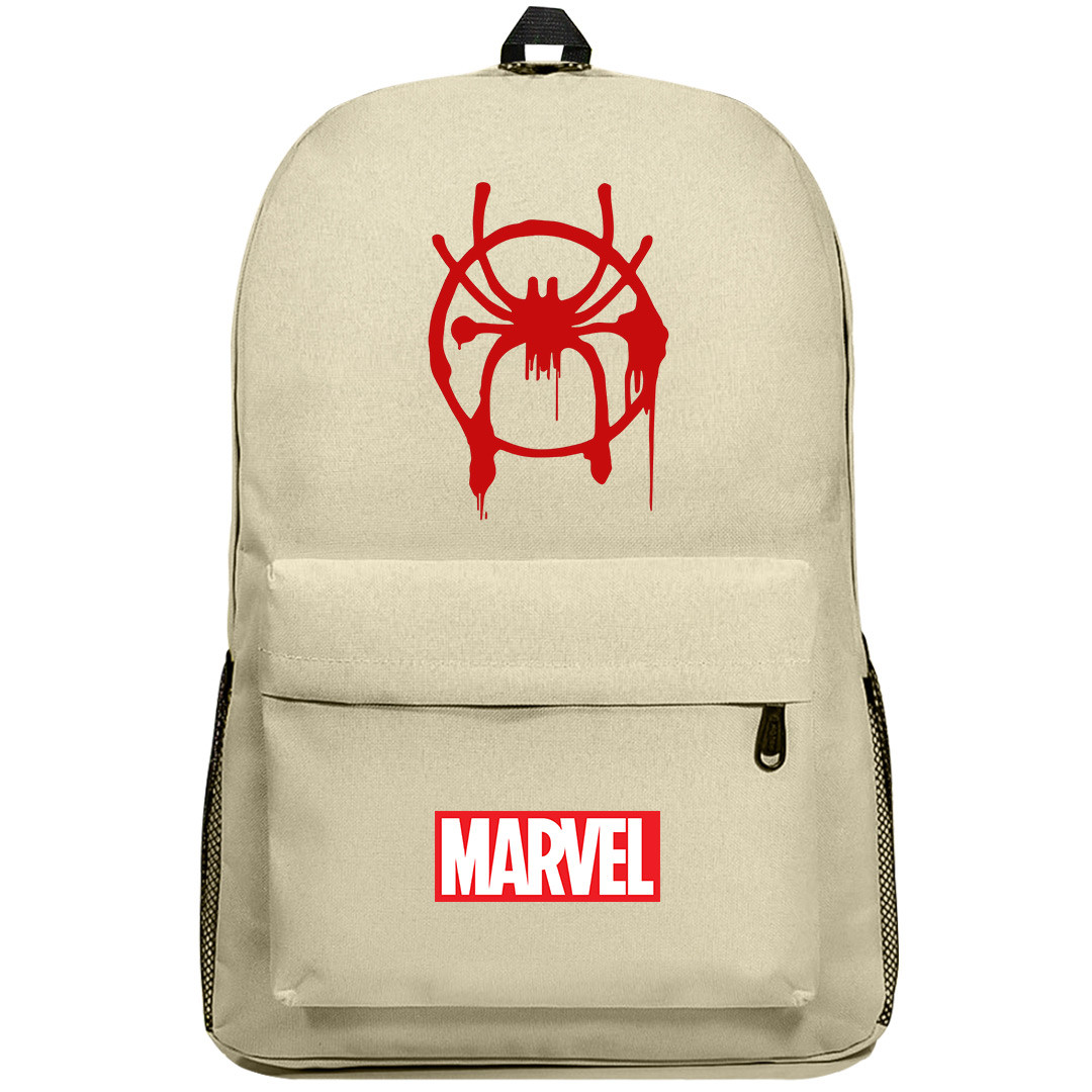 Spider Man Miles Morales Backpack SuperPack - Spider Man Miles Morales Logo