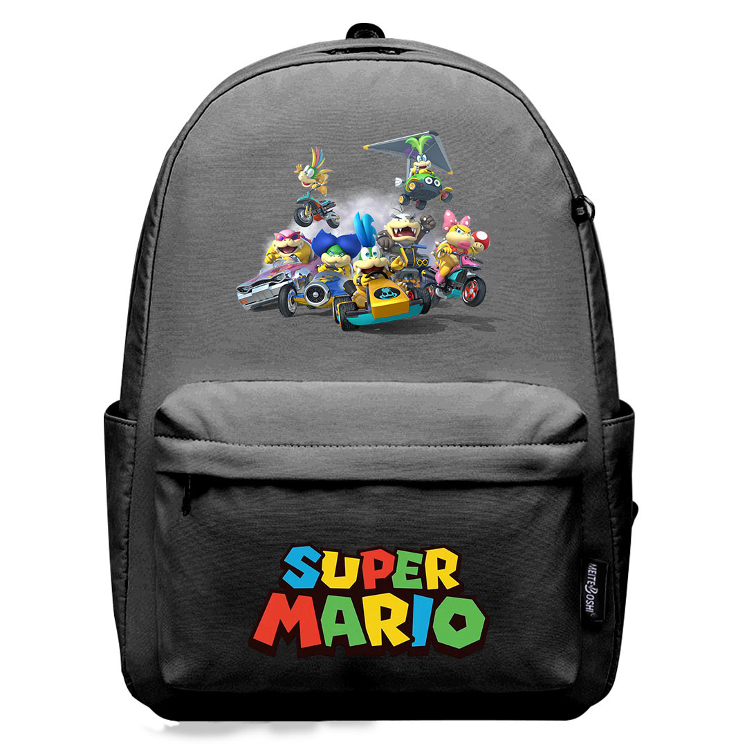 Super Mario Koopalings Backpack SuperPack - Koopalings Mario Kart Racing