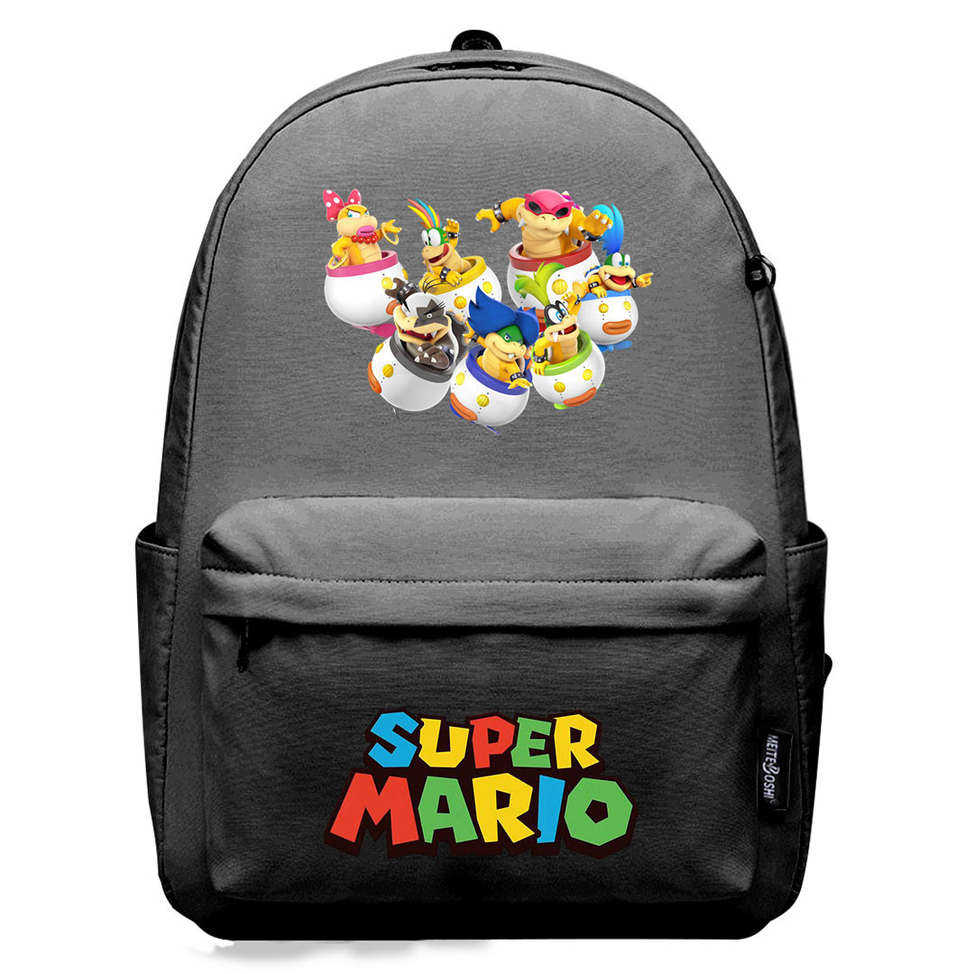Super Mario Koopalings Backpack SuperPack - Koopalings Smash Brothers Art