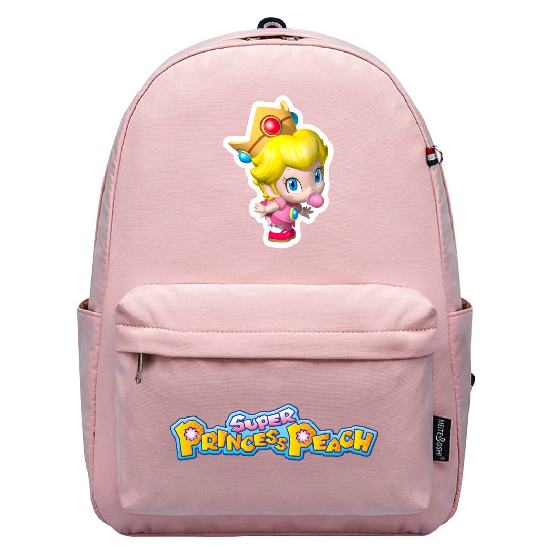 Super Mario Princess Peach Backpack SuperPack - Baby Princess Peach With Pacifier
