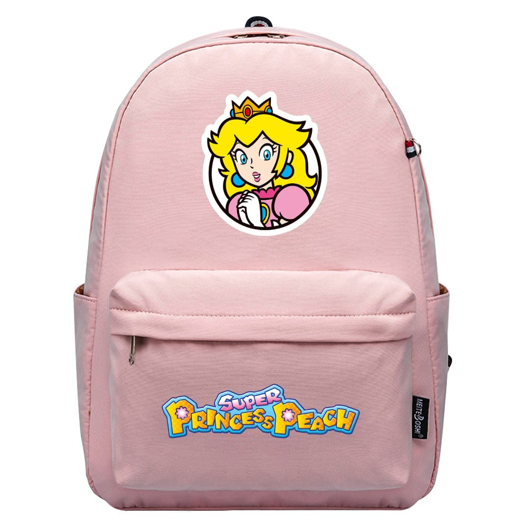 Super Mario Princess Peach Backpack SuperPack - Princess Peach Portrait Icon Art