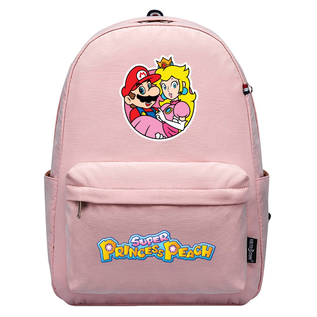 Super Mario Princess Peach Backpack SuperPack - Princess Peach And Mario Icon