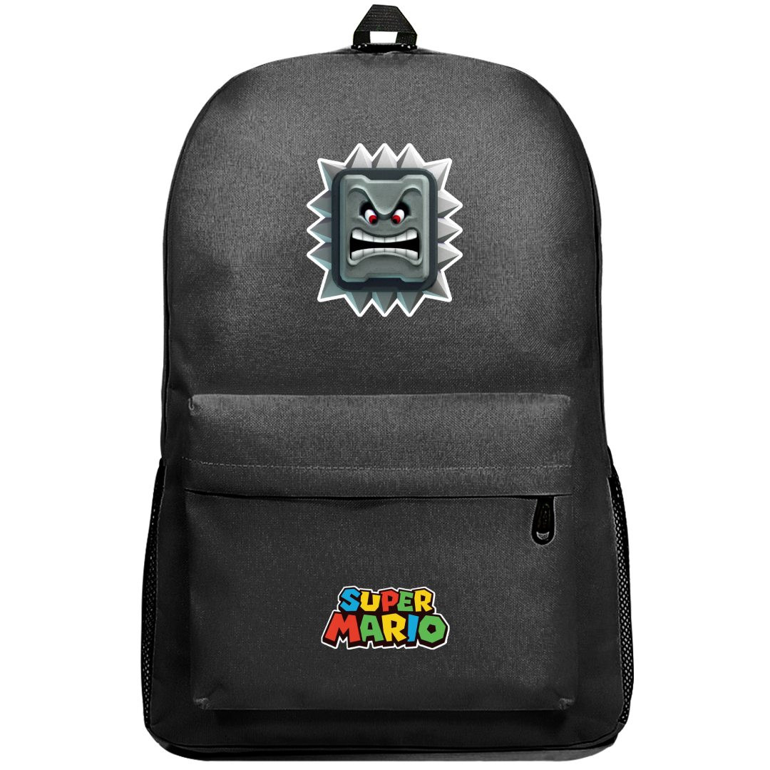 Super Mario Thwomp Backpack SuperPack - Thwomp Sticker Art